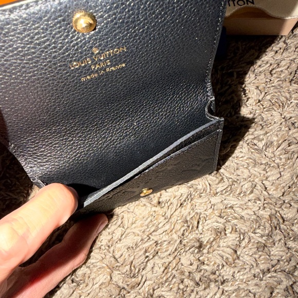 Louis Vuitton Black Wallet with Gold Accent - Picture 3 of 4
